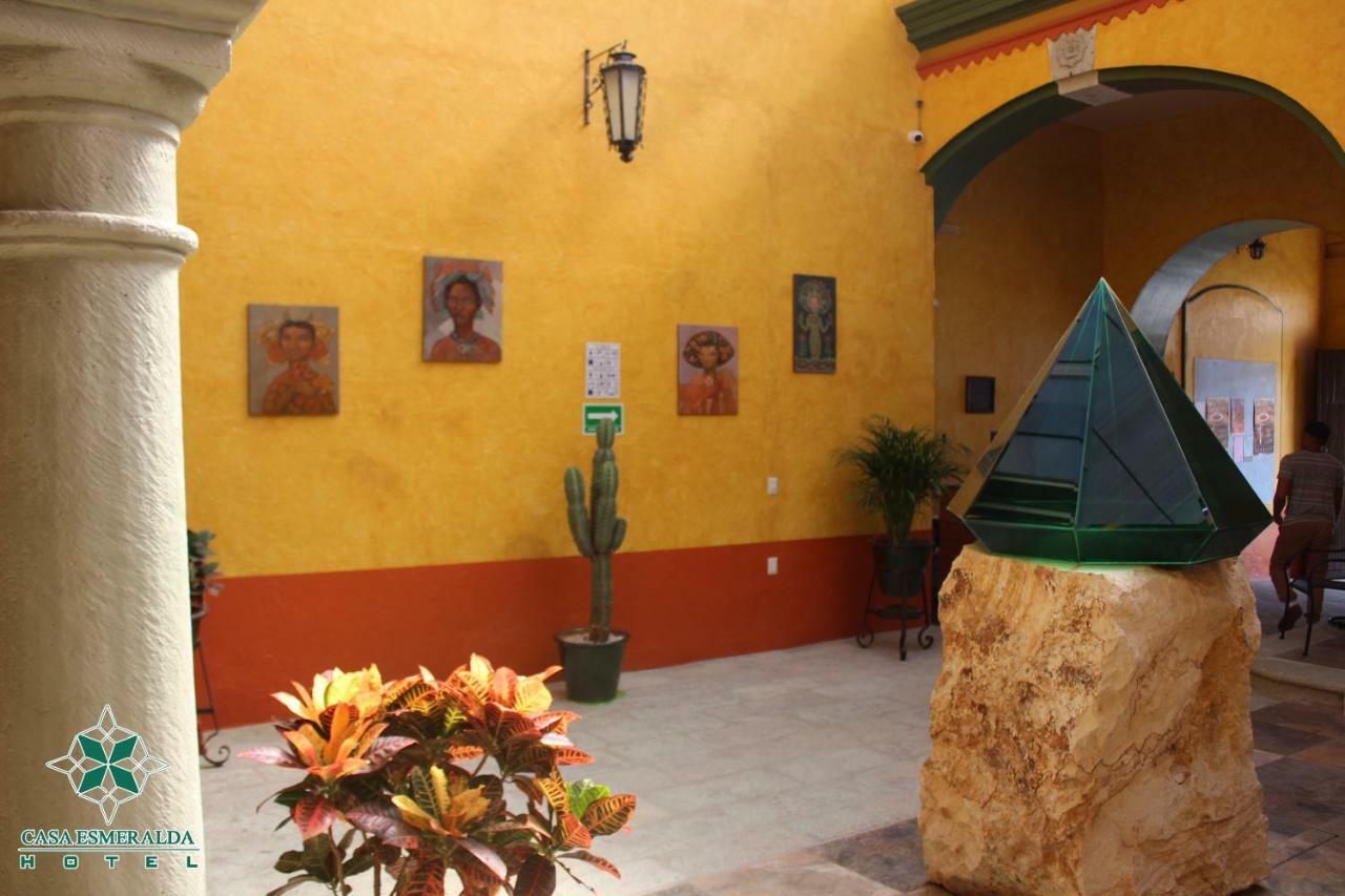 Casa Esmeralda Hotel Oaxaca ภายนอก รูปภาพ